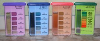 NPK Soil Test Kit: Nitrogen, Phosphorous, Potassium, and pH