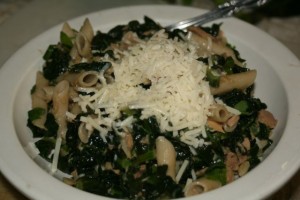 Garlic-Kale-Tuna Casserole