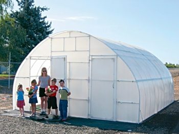 The Solexx Conservatory greenhouse - the largest of the kits