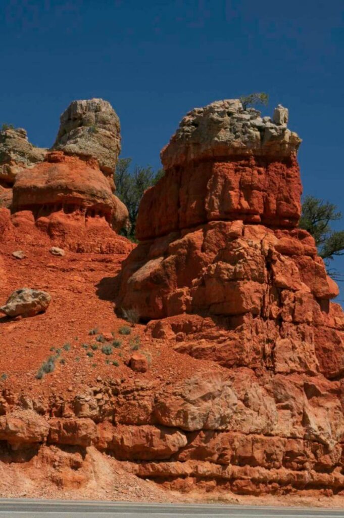 Canyonlands red rock pinacles