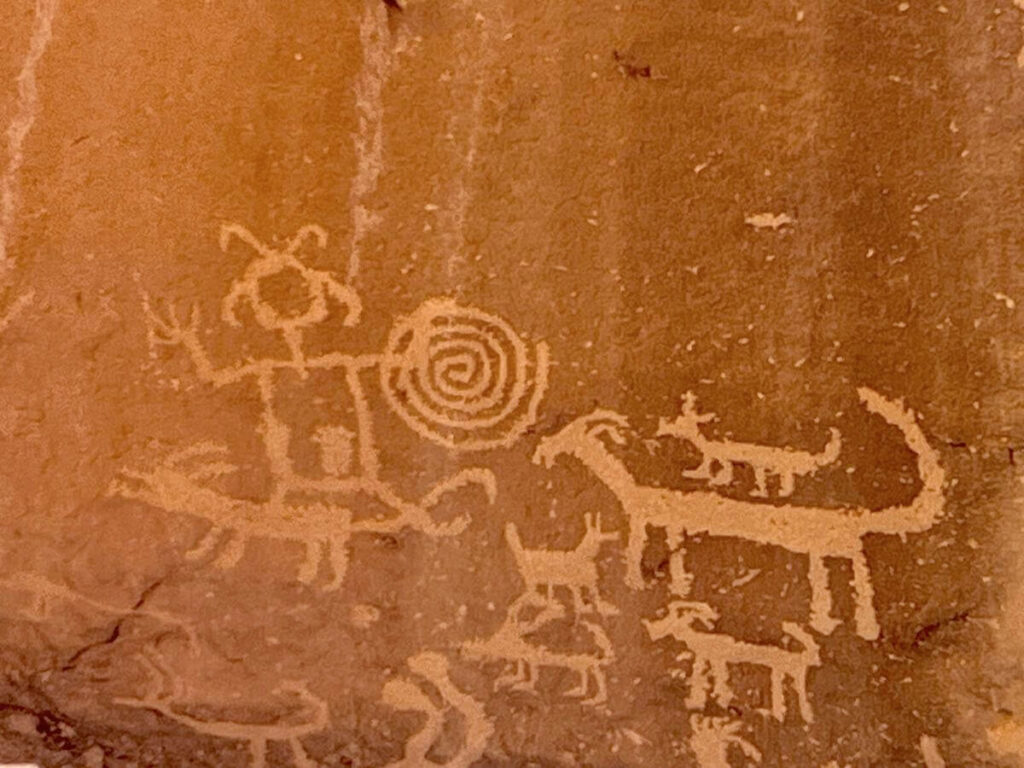 Petroglyphs, Chaco Culture National Historical Park, New Mexico