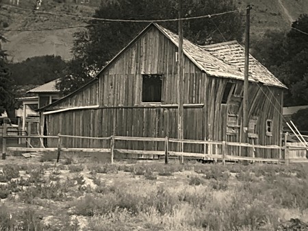 Old barn in Idaho