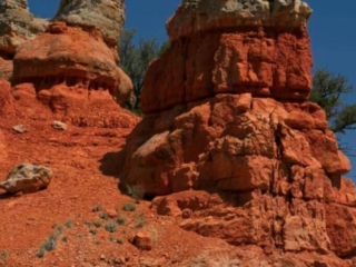 Canyonlands red rock pinacles