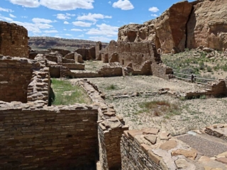 Ancient ruins, Chaco Culture National Historical Park