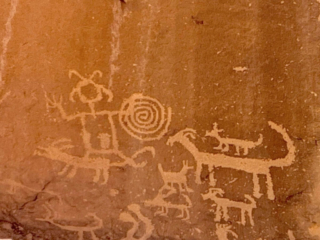 Petroglyphs, Chaco Culture National Historical Park, New Mexico
