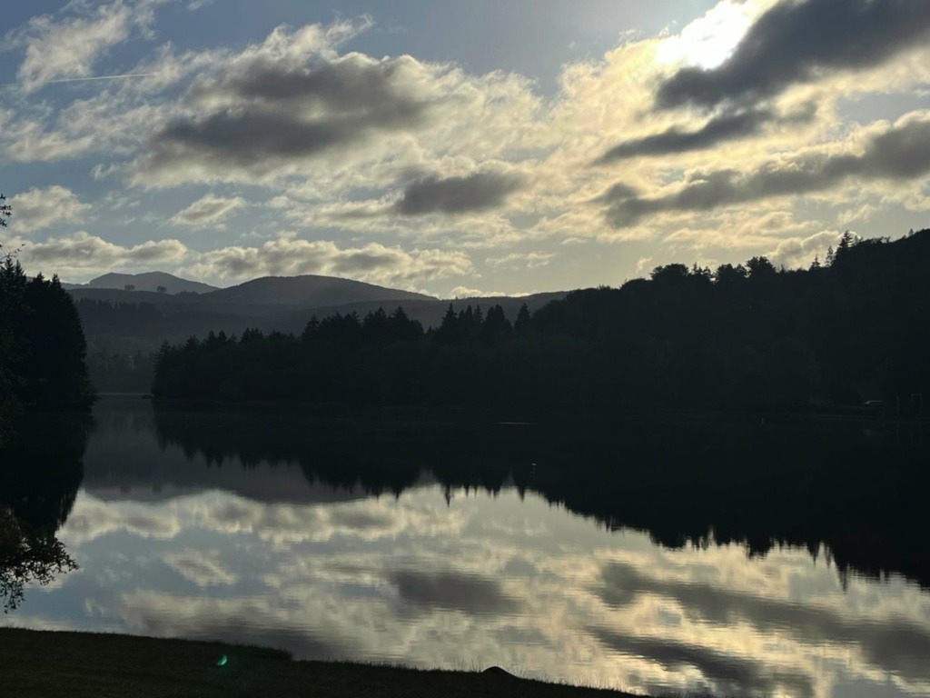 Sky Reflections on Lake Mayfield