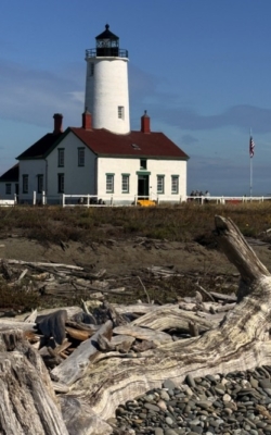 Dungeness Lighthouse landing