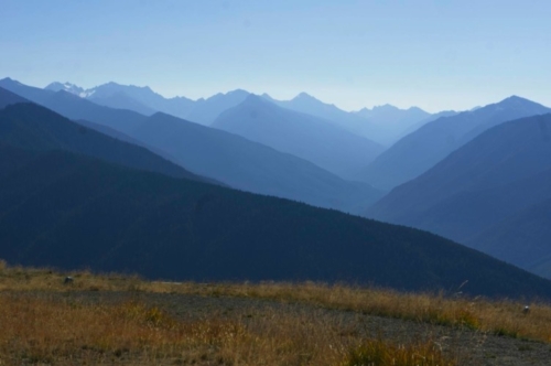 Hurricane Ridge - a somewhat hazy day
